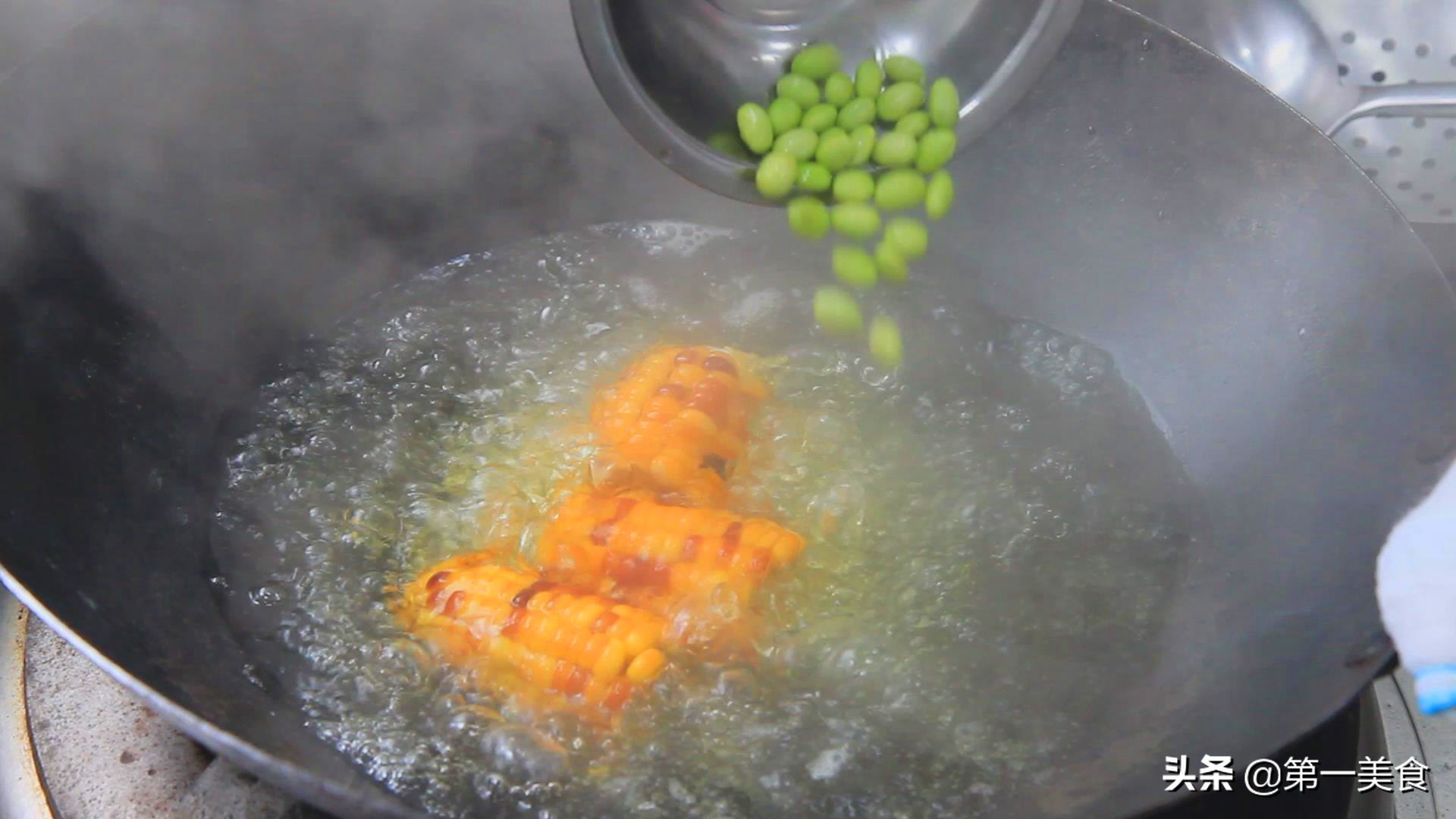 图片[5]-厨师长分享简单又好吃的玉米滑蛋 只需这一个步骤 鸡蛋滑嫩鲜-起舞食谱网