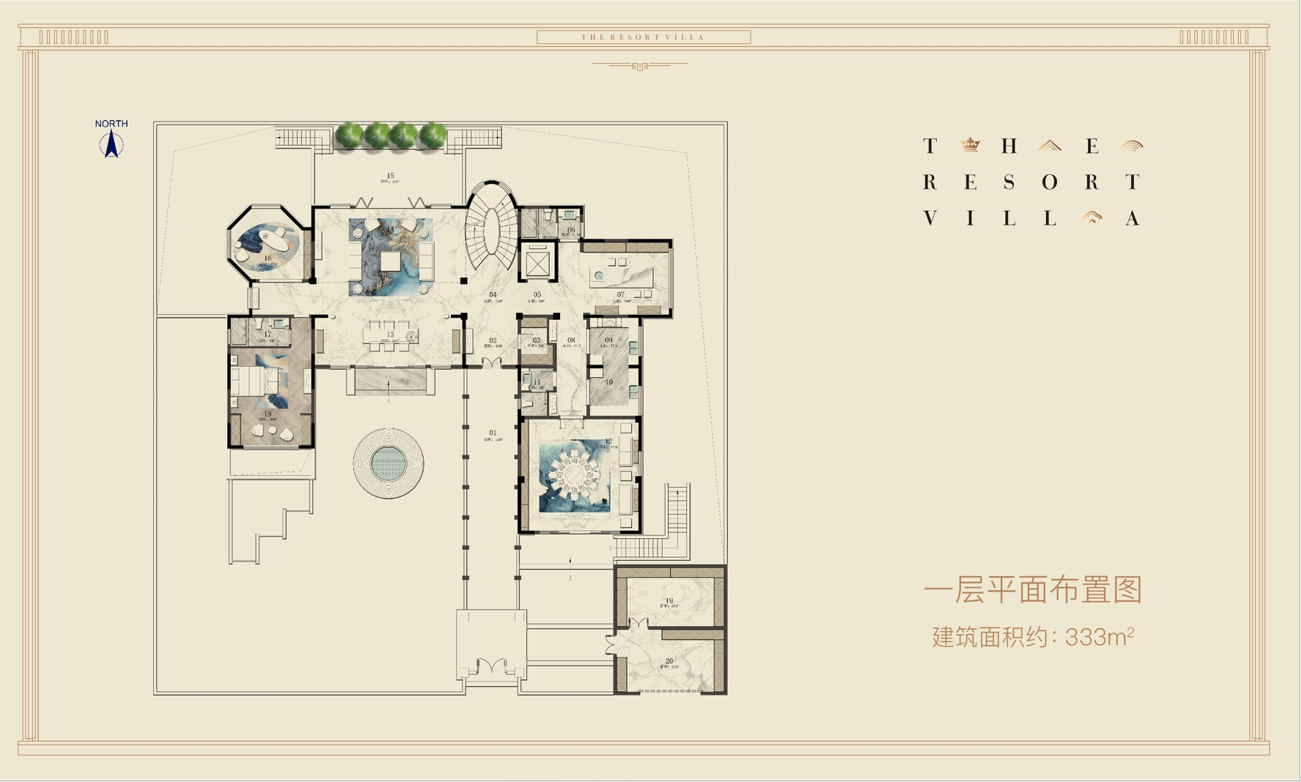 东亚御栖庄园 1128-2284㎡法墅十二院 企业家的大庄园