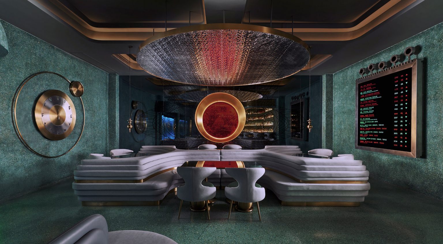 大富翁酒吧設計，現實與虛擬的呈現，演繹超視覺空間