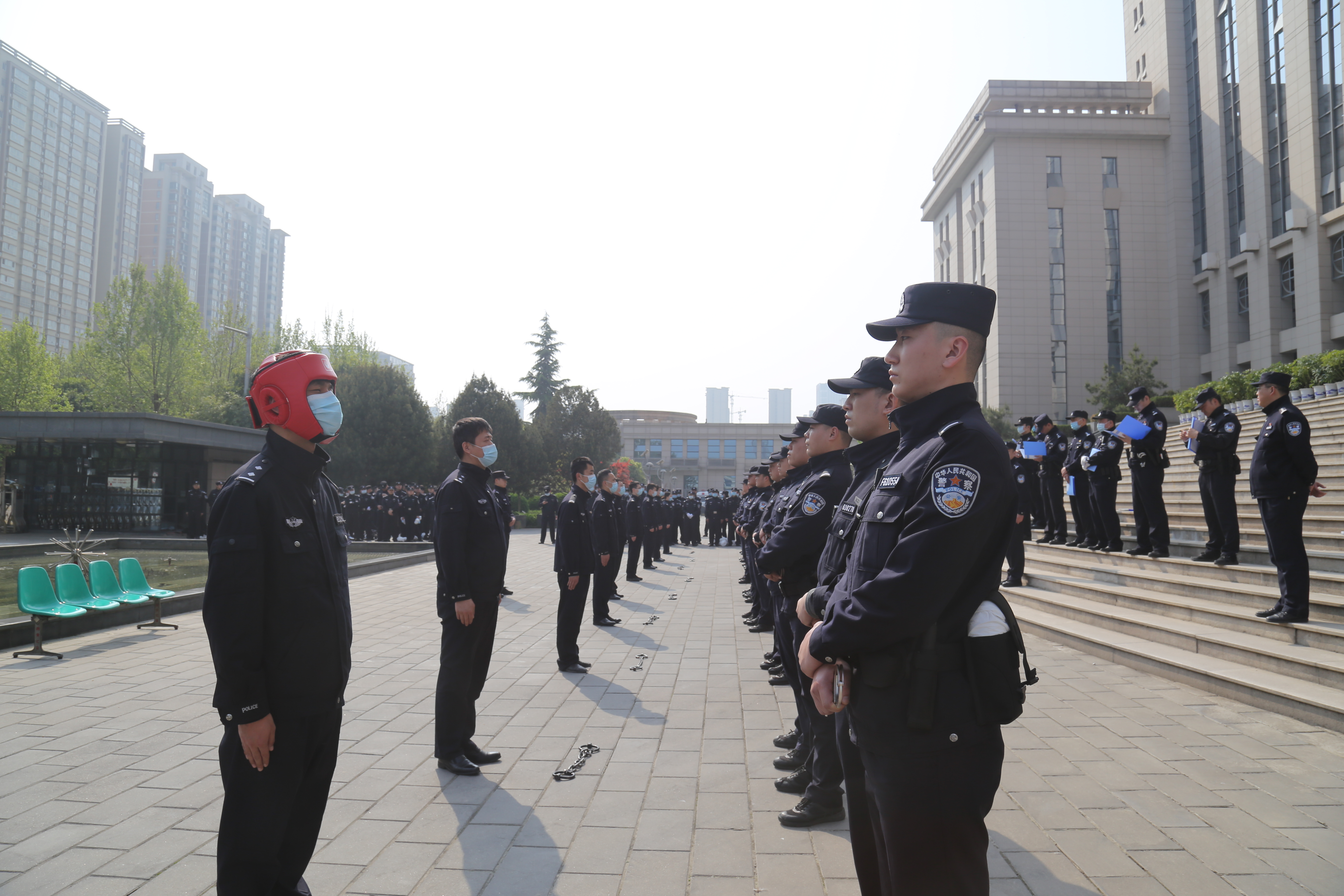 喜报！西安雁塔法院法警大队一季度实战化考核科目获佳绩