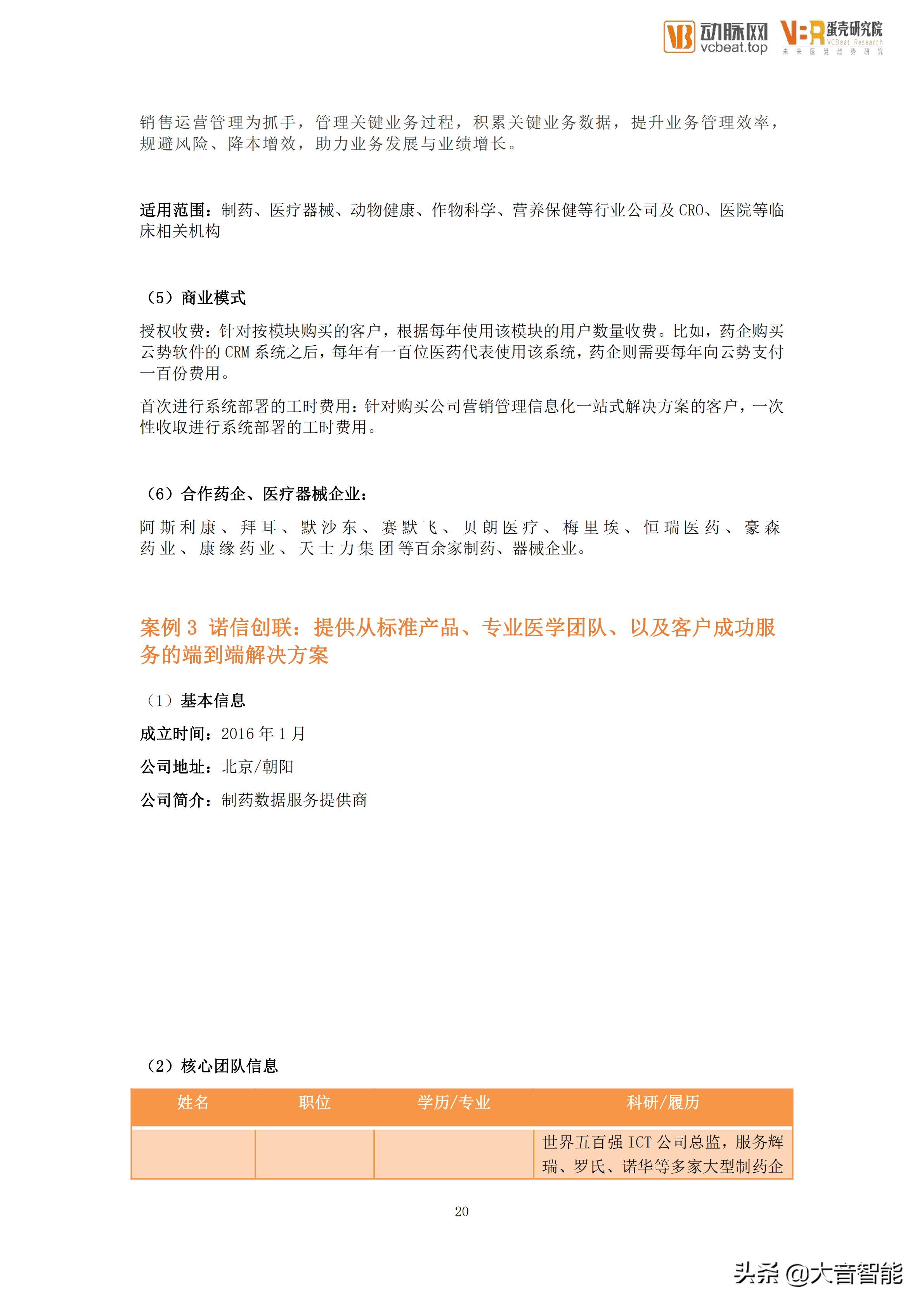 智慧医疗项目总结：医药数字化营销服务行业创新报告