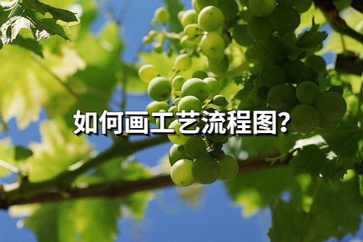 如何画工艺流程图？这样绘制简洁又好看