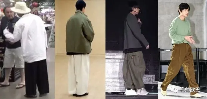 被阔腿裤耽误的这位男团爱豆的大长腿,是裤子做的不对