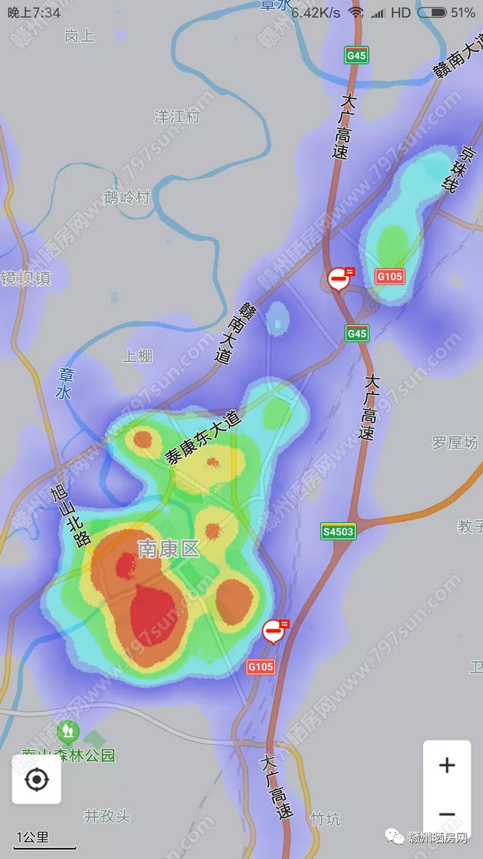 赣州 人口_赣州各地常住人口分布图出炉 南康属于第二梯队