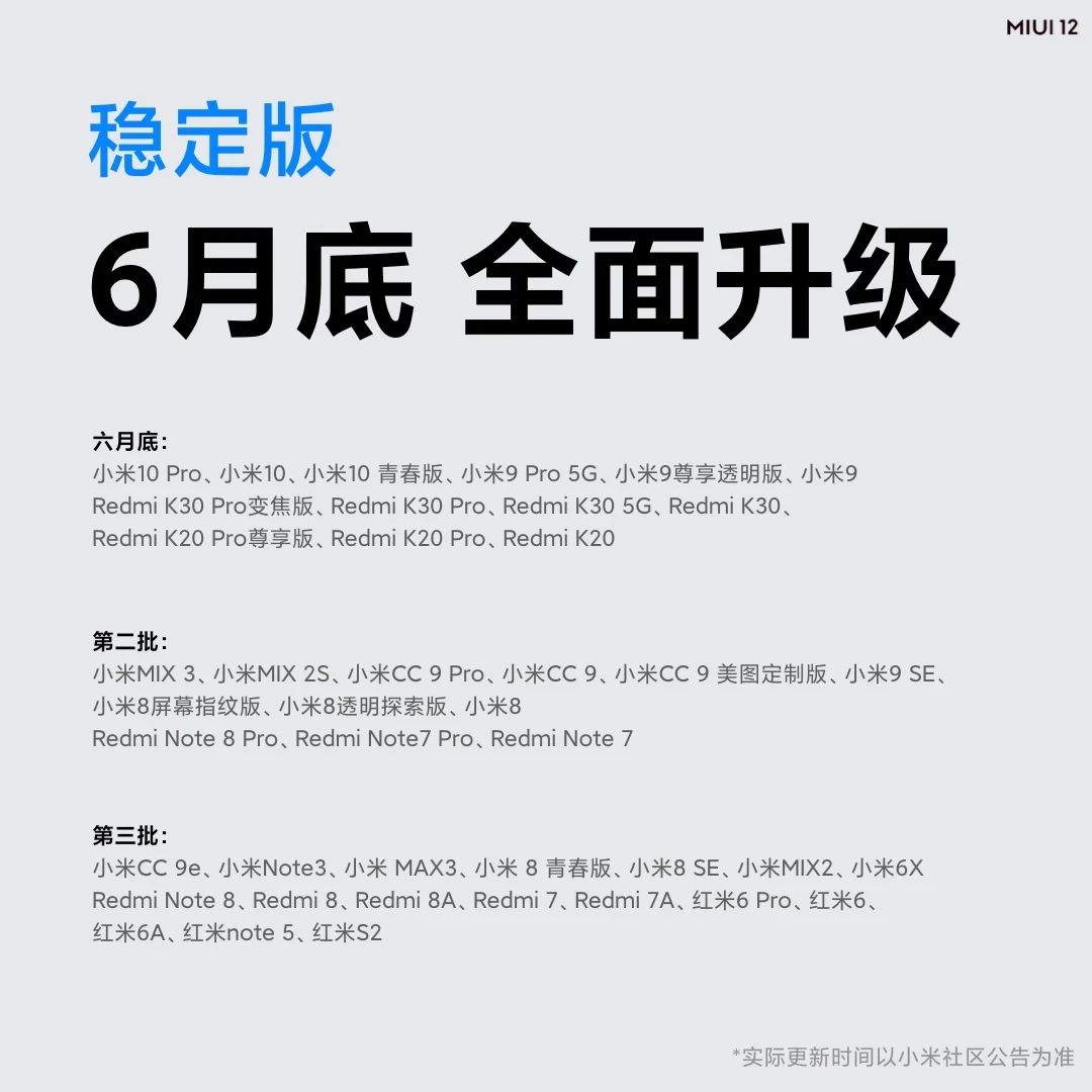 聊一聊：MIUI 12、小米10青春版