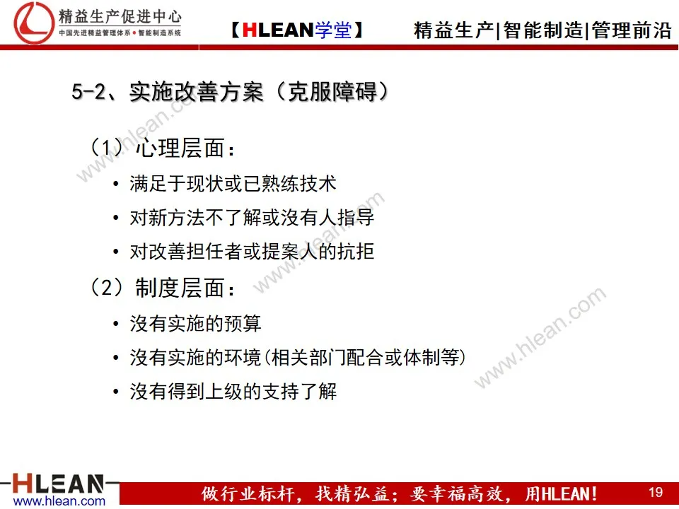 「精益学堂」改善提案培训