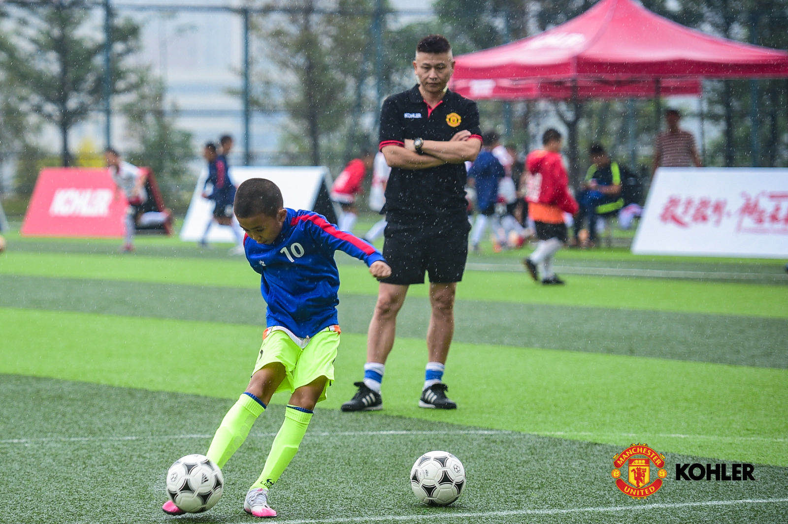 科勒全国青少年足球挑战赛重庆站热血开赛