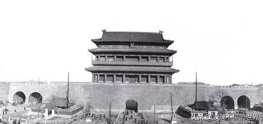 老照片:珍贵无比的北京老城楼照片 很多人没有见