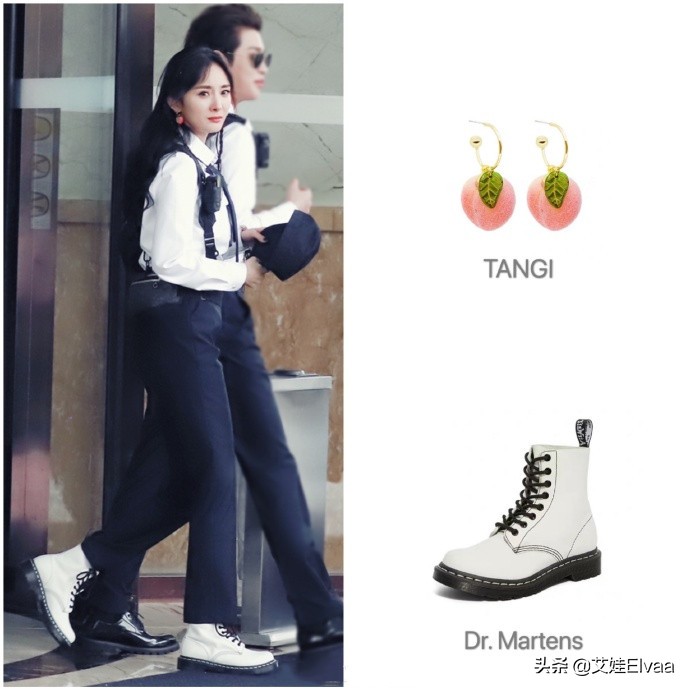 杨幂新造型美过“白衣天使”，穿白大褂录综艺