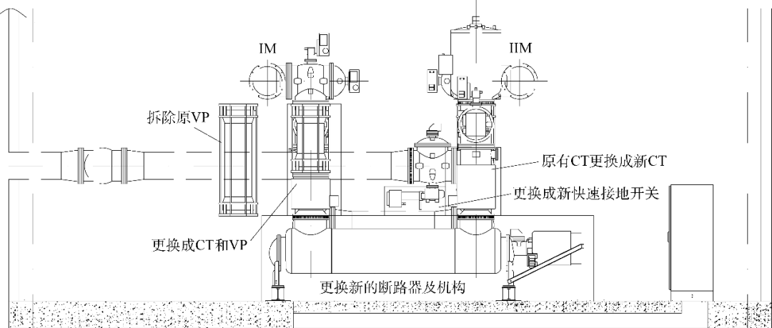 500kV氣體絕緣金屬封閉開關(guān)設備的改造案例