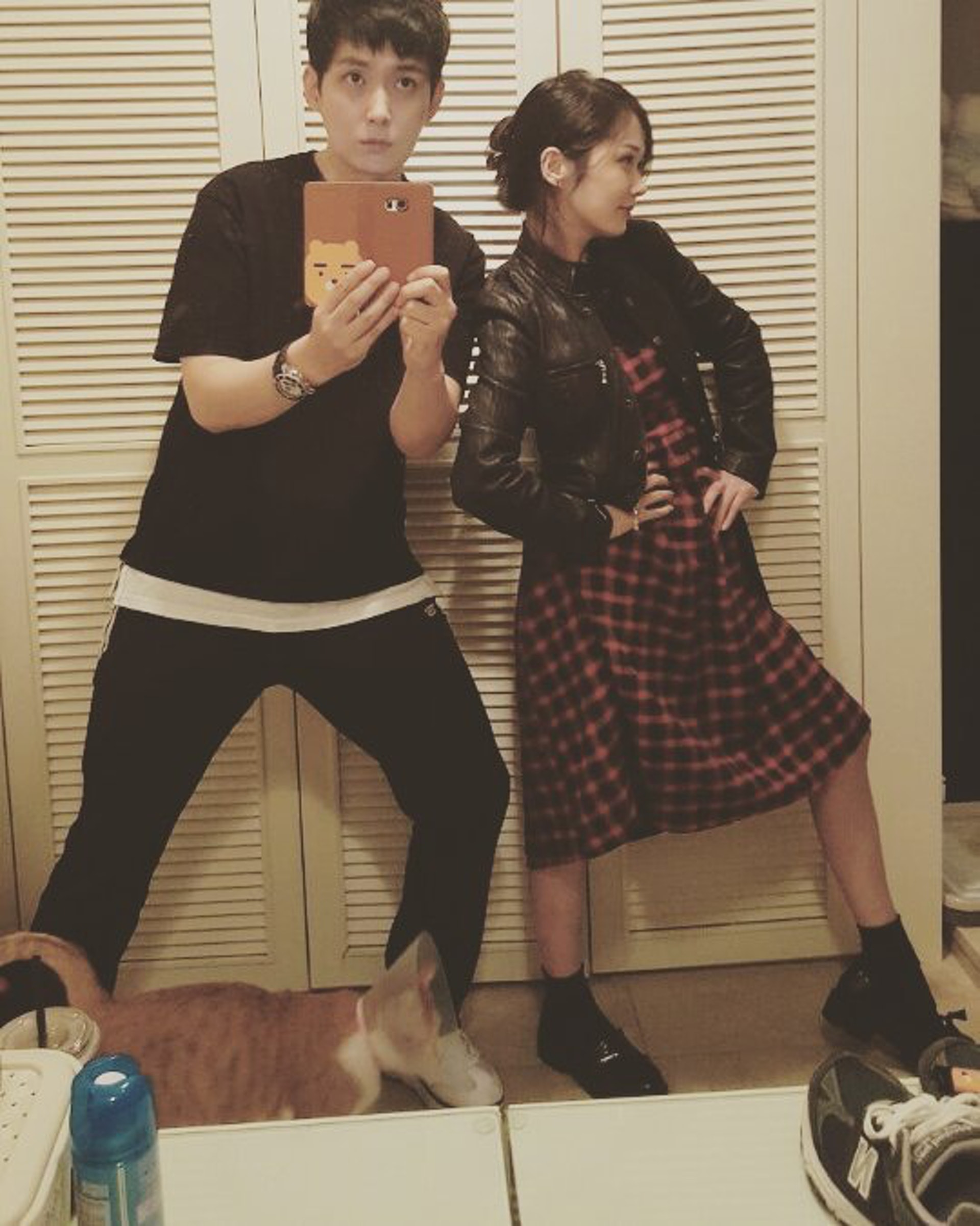 张娜拉全家高颜值！44岁哥哥如小鲜肉，兄妹常被误会是情侣