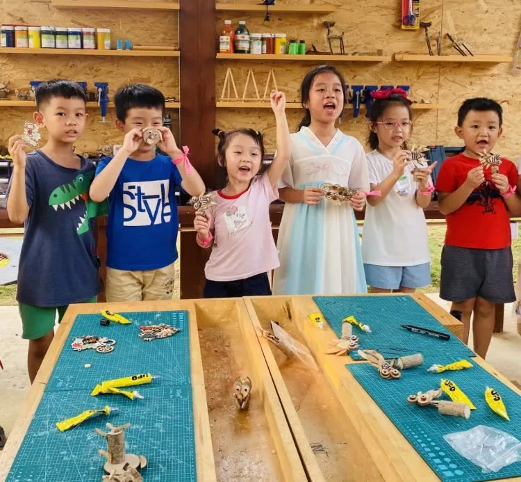 深圳又一遛娃胜地，城市中的自然成长乐园，野趣精致的户外营地