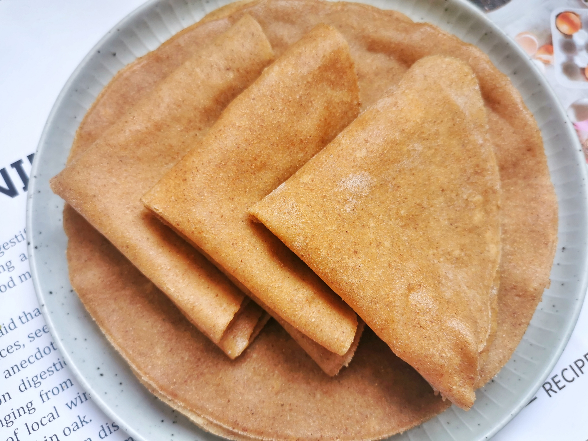 減脂瘦身的全麥餅不要買了，30分鐘做15張，一周的早餐有了