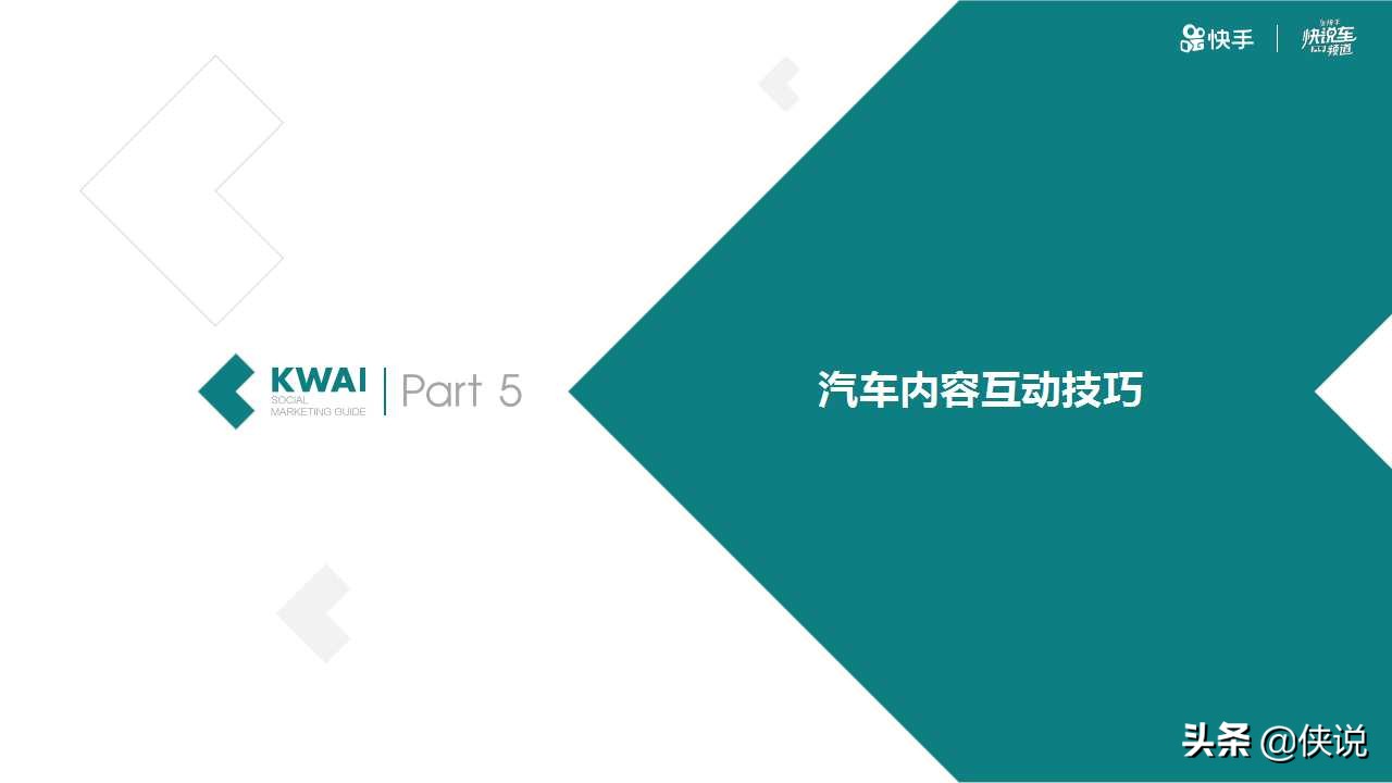 2020快手汽车运营手册内容运营攻略（PPT）