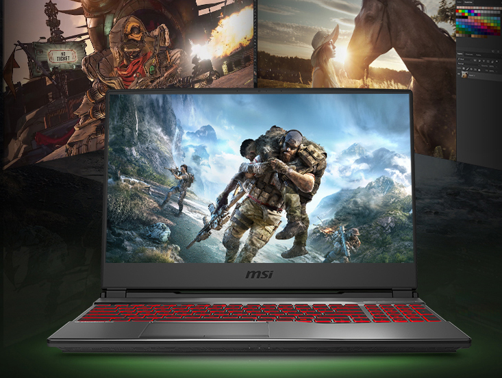 微星带来7nm游戏本，RX5500M显卡，120Hz屏幕，支持防撕裂
