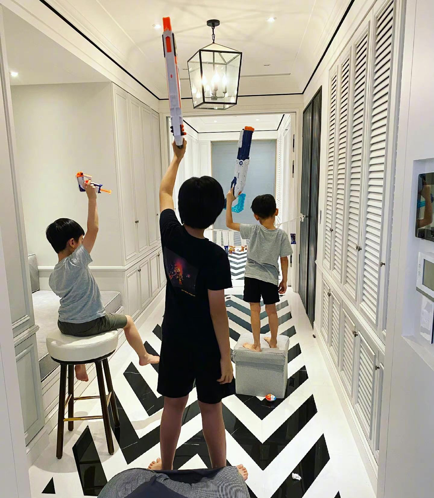 郭濤兒子14歲身高驚人，《爸爸去哪兒》里的孩子全都大變樣