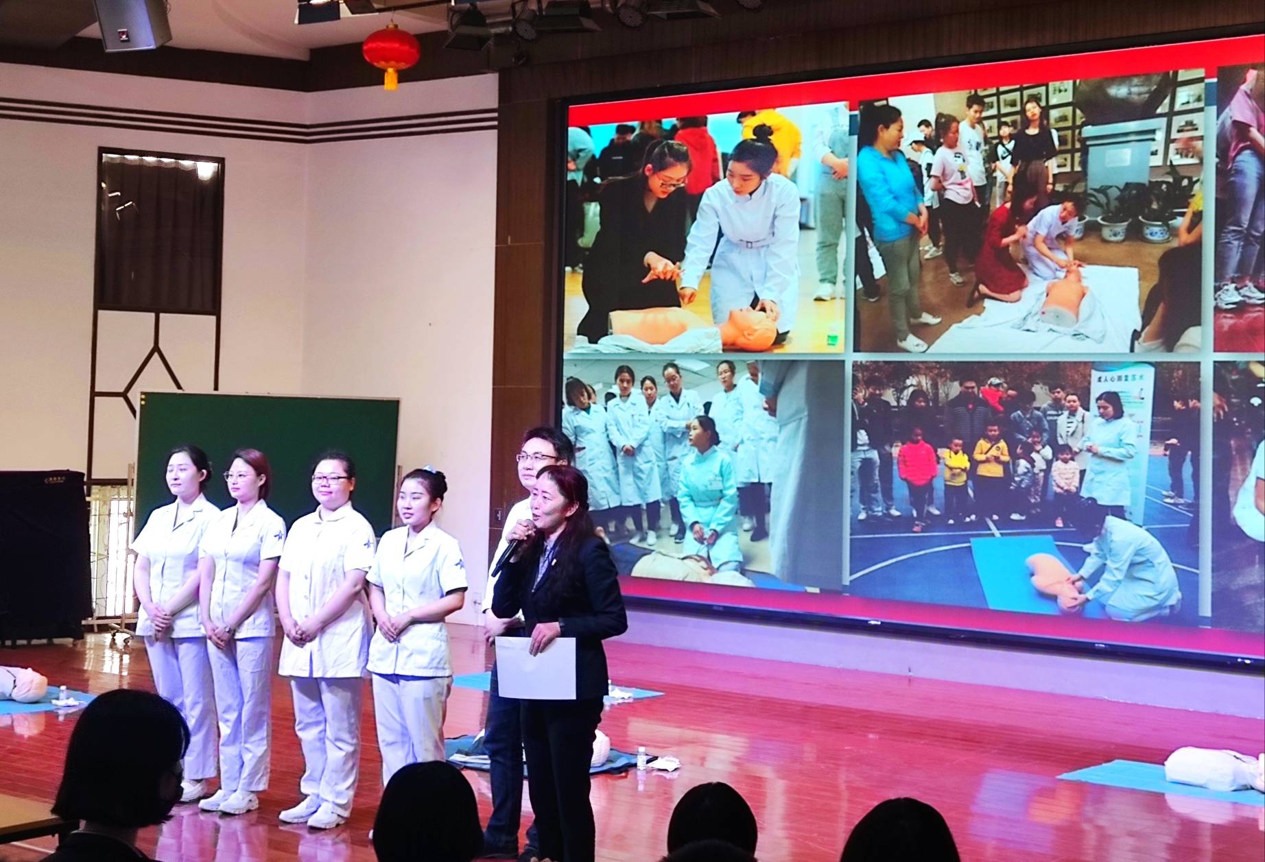 西安交大一附院重症医学科心肺复苏培训走进西安铁一中分校