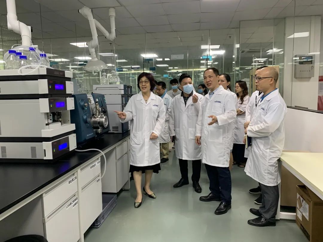 我司承检深圳市食用农产品质量安全监督抽检工作，领导莅临考察