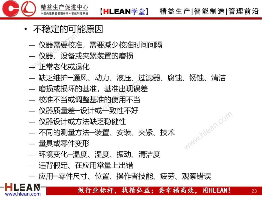 「精益学堂」测量系统分析