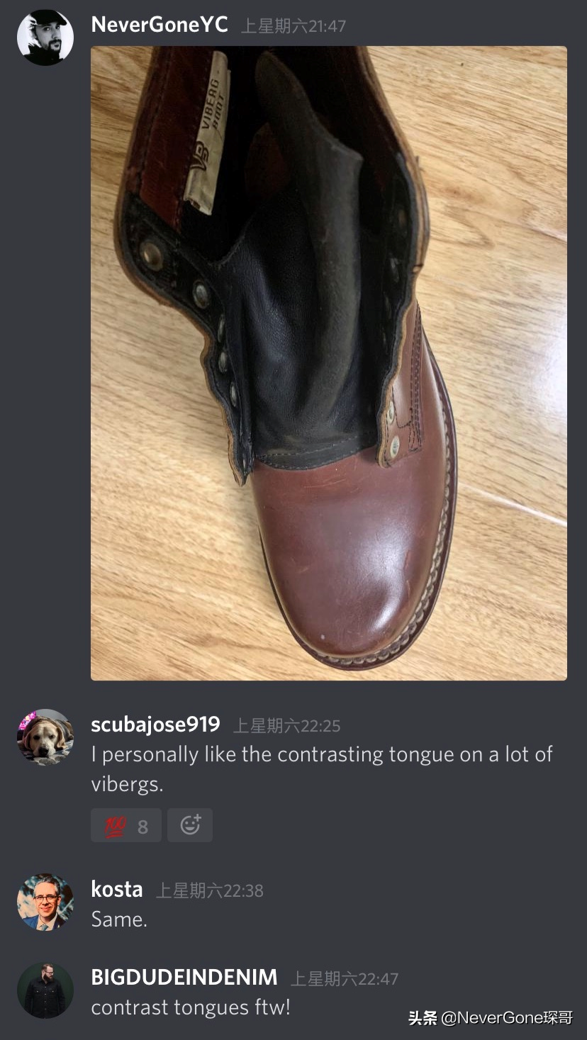 让人无法忽略的翘头——Viberg 310工装靴