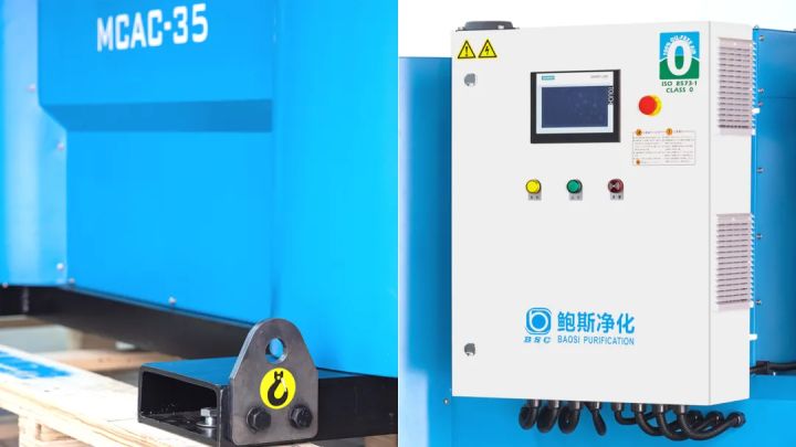 Excellent performance, the export of compressed air oil removal equipment is hot