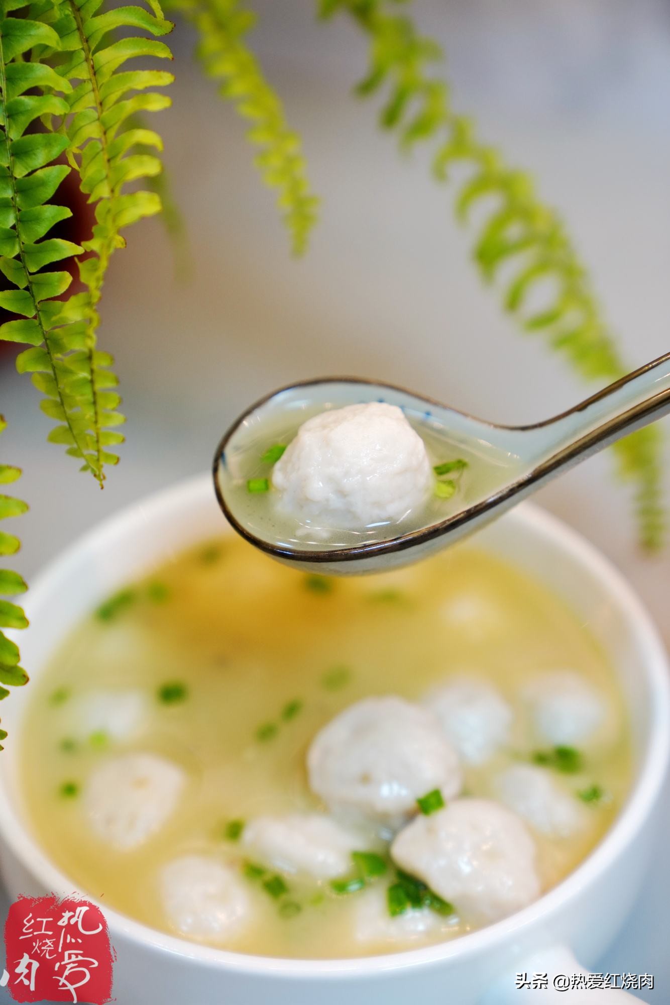 28元買了條大草魚，做成魚丸一大鍋，口感Q彈無添加一點也不腥