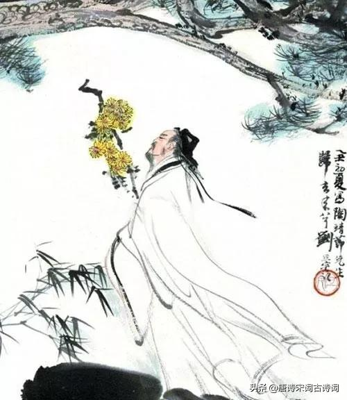 陶渊明：心中若有桃花源，何处不是水云间-第2张图片-诗句网