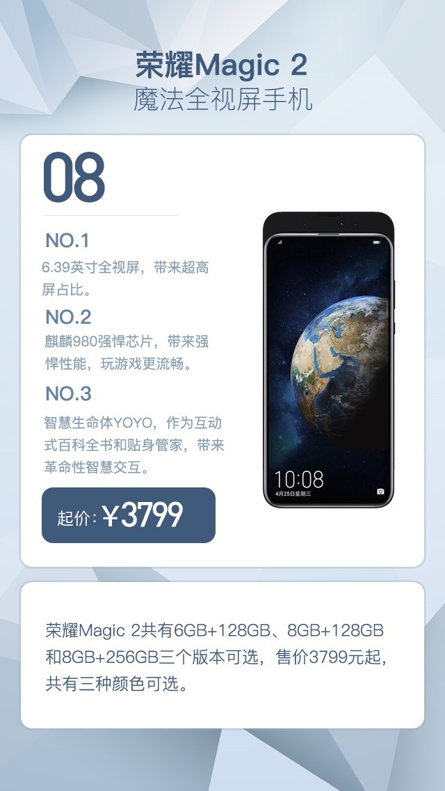 年度榜單！2018年十大智能手機盤點，你手里的能排第幾？