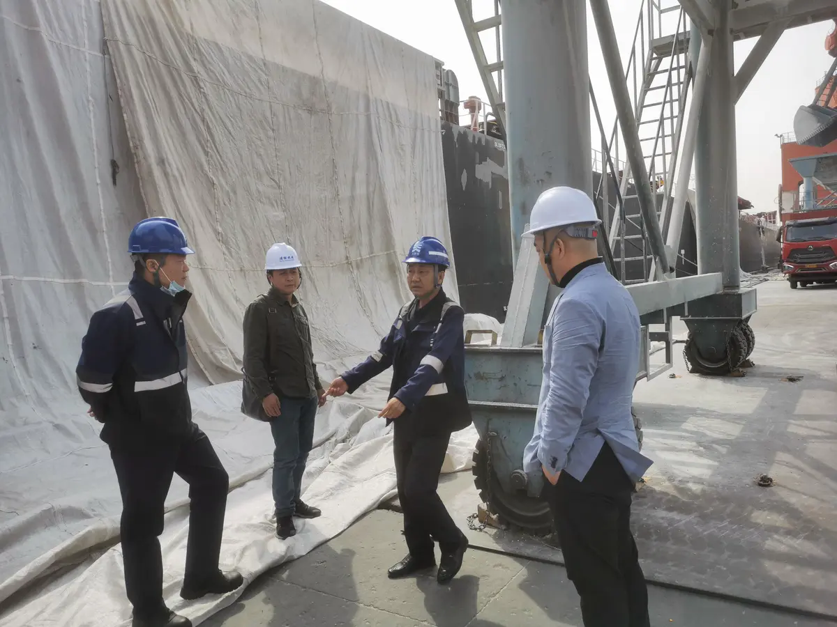 浦俪建设科技助力天津港散货码头智慧升级