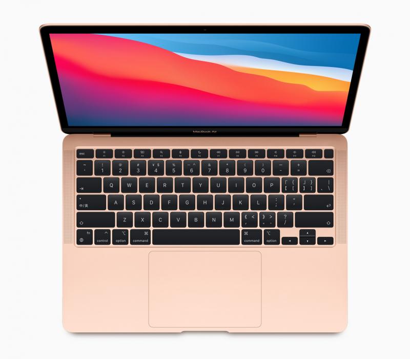 iPhone自研处理芯片电脑上现身，Macbook Air市场价7999元起