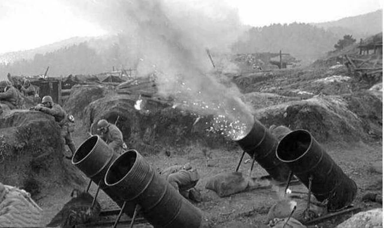 志愿軍陣地被炸成火海，無奈搬出“沒良心炮”，半個(gè)小時(shí)削平美軍