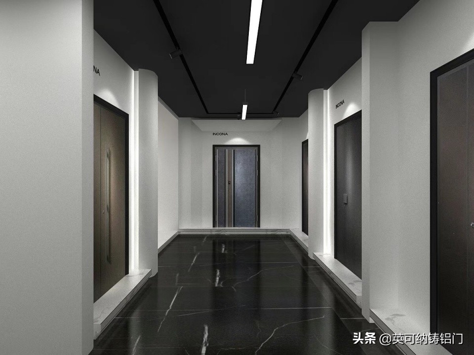 英可纳铸铝门｜入驻长乐居然之家，以轻奢理念塑造理想家居