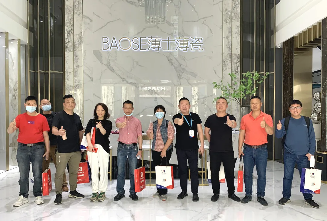 厂商对接,岩选未来!佛山陶博会经销商岩板考察对接团成功举办