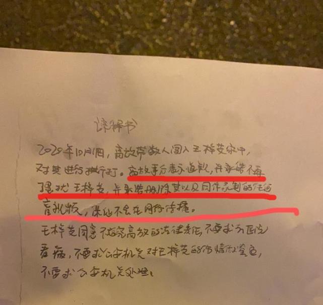 辩称是留宿关系后，王梓芠再度回应：我对我说的每一句话负责