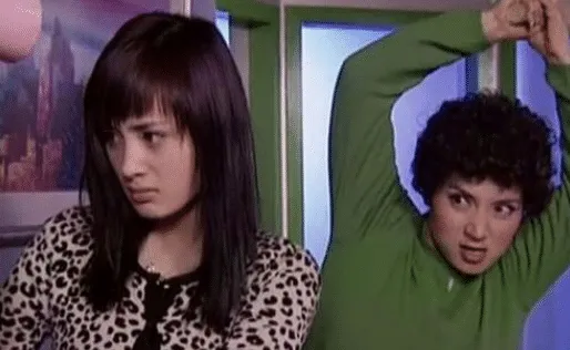 《粉红女郎》播出16年后，认出了陈坤和陆毅，却