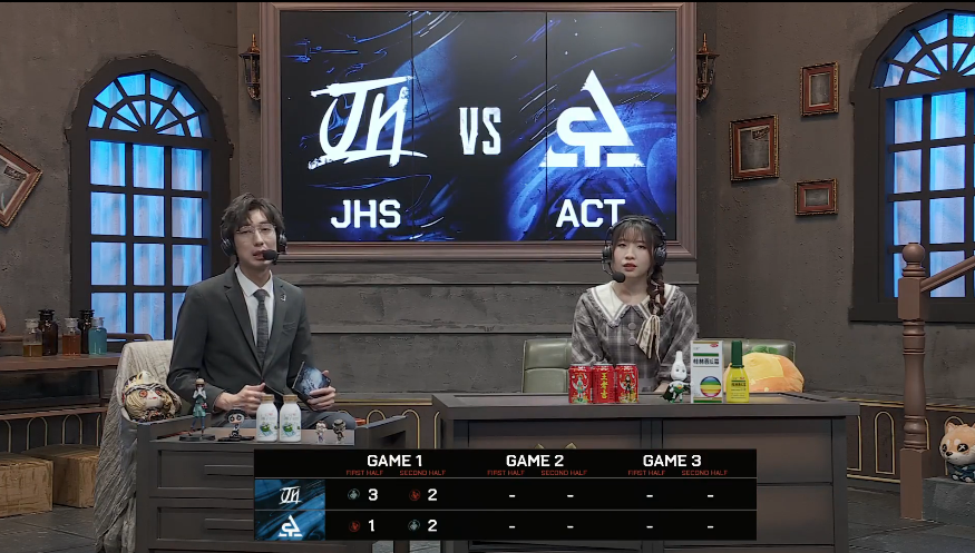 第五人格2021IVL夏季赛常规赛JHS vs ACT第一局