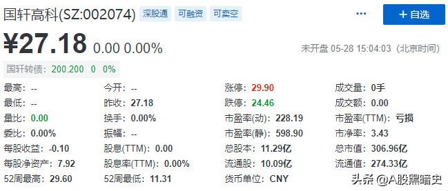 德国大众汽车成国轩高科第一大股东，国轩高科