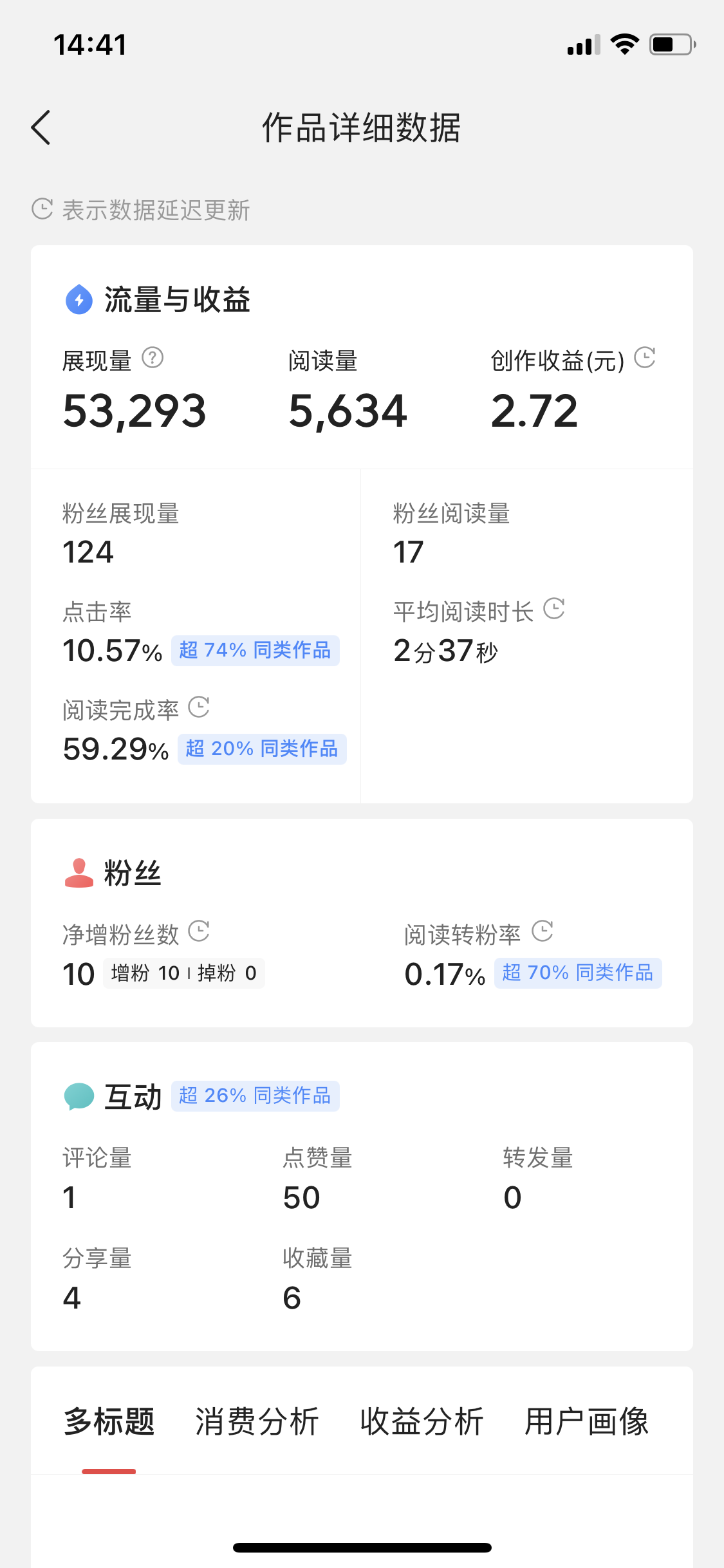 新手头条创作一天涨粉85个，4天破百粉后迎来了收益