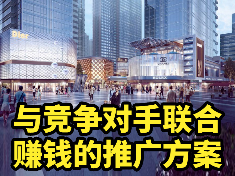 与竞争对手联合赚钱的推广方案（白狼联盟分享）