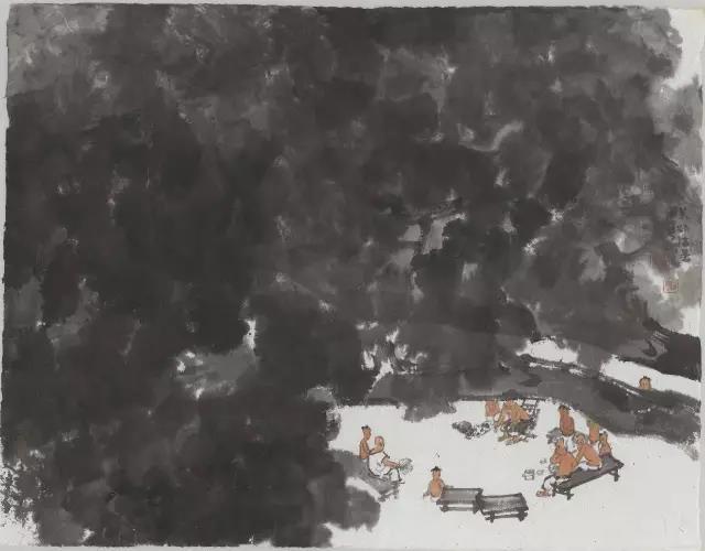 沉重而又温情、深厚而又悠远——著名画家李学明来自乡土深处的美学表达