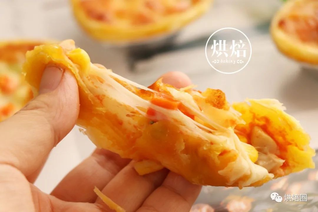 我用蛋撻皮做披薩快手簡單10分鐘搞定