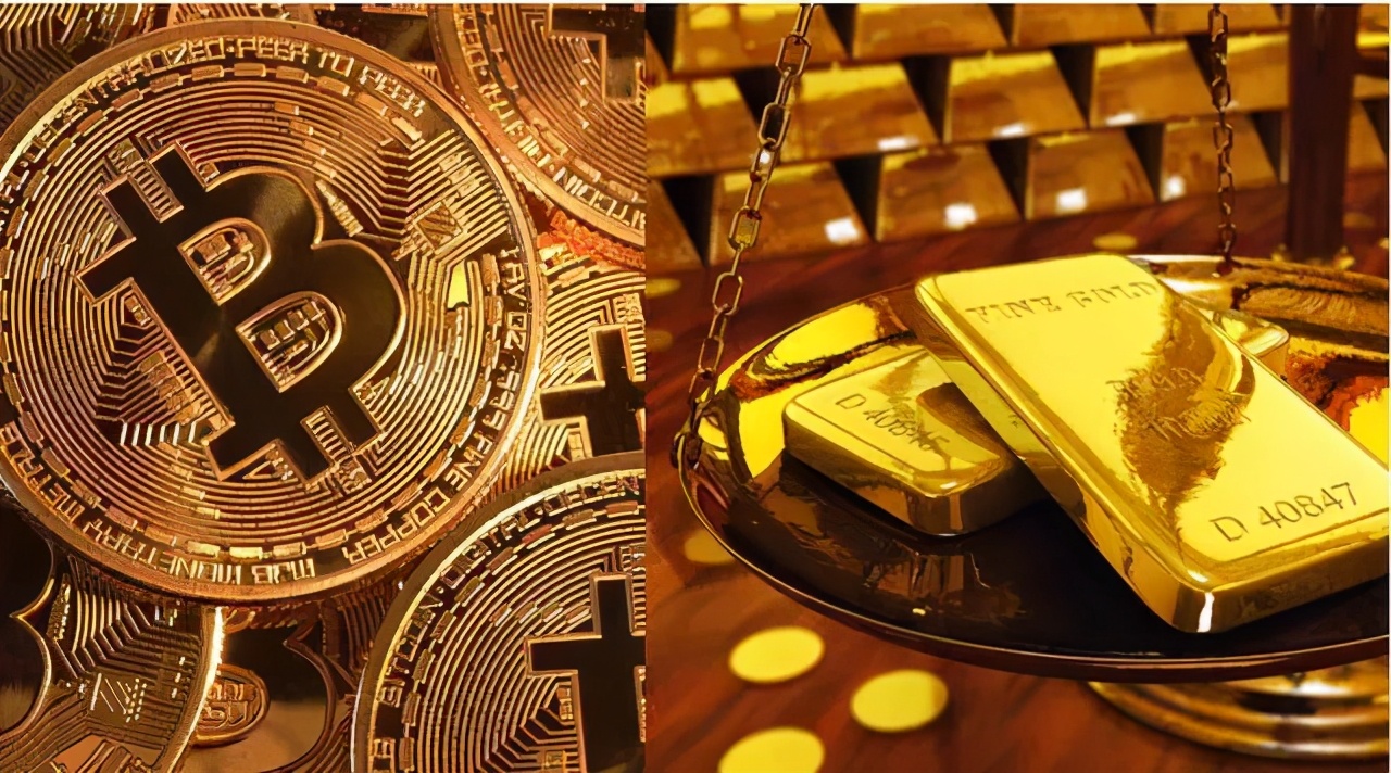 比特币暴涨吊打黄金，资本暴富，韭菜爆仓？