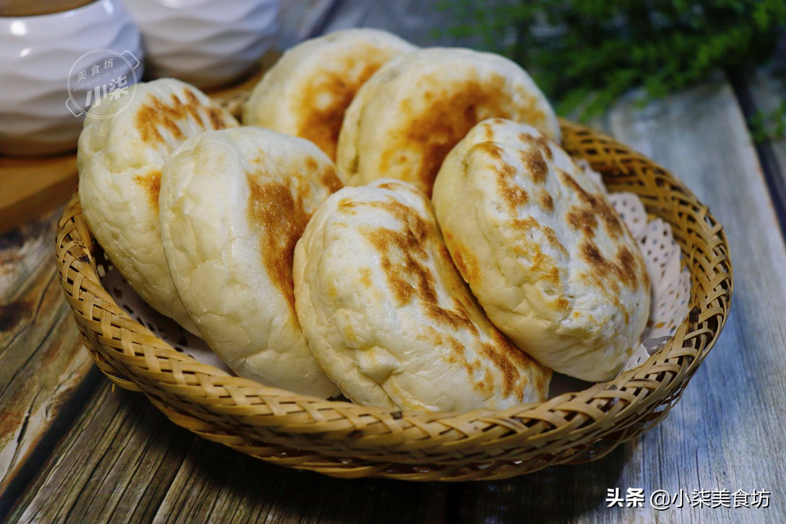 想吃燒餅不要出去買了，教你在家做，外焦裡軟，揭開個個都空心