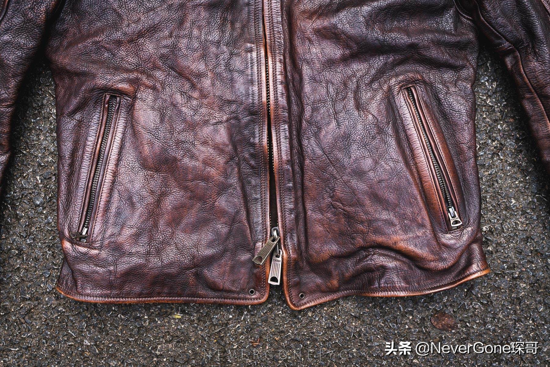 小众没人气的皮衣：Thedi J100做旧机车皮衣