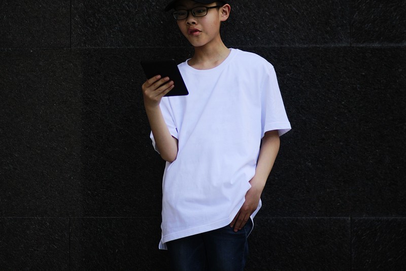 限量铝盒版开叉款 上纺拾柒棉T恤