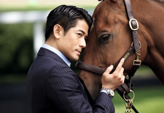 郭富城痛失5岁爱马！价值190万，凌晨1点与太太方媛发文悼念