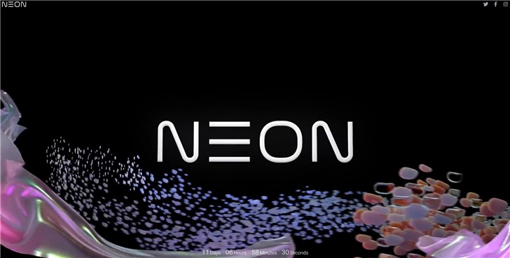 三星NEON官网发布，或与人力早期智人相关