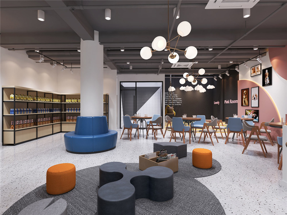 合肥宠物店装修 这么fashion的宠物店装修 可不能错过