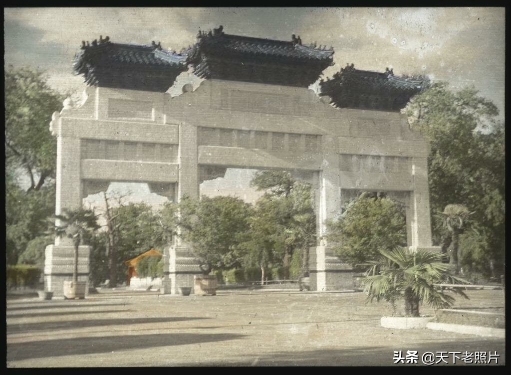 1920-1930年代的北京彩色照 彼时北京风貌的真实记录