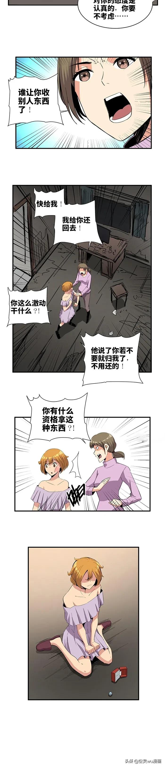 漫画 霸凌又被施舍的少女 大丸子表情包 Mdeditor